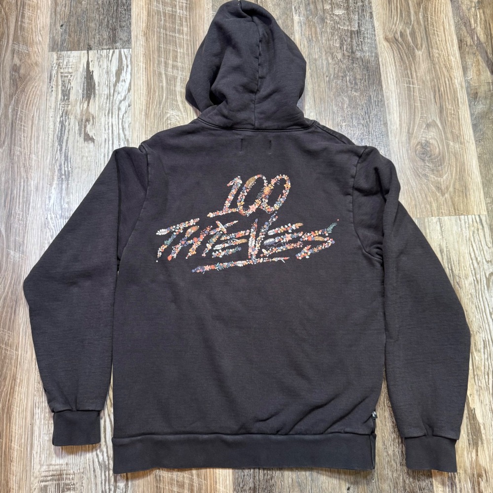 100 Thieves Spring Bloom Hoodie Mens Small Sweatshirt Streetwear Special Edition